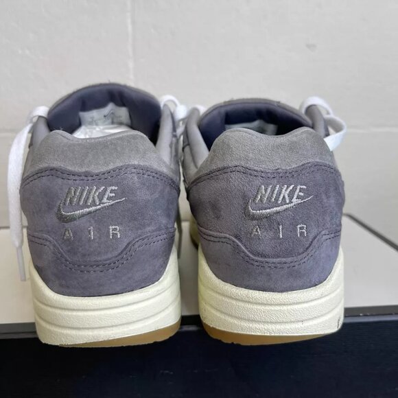 Nike Air Max 1 Premium Low Crepe Soft Grey FD5088-001 Sneakers Men's Size 7 US - Picture 6 of 12